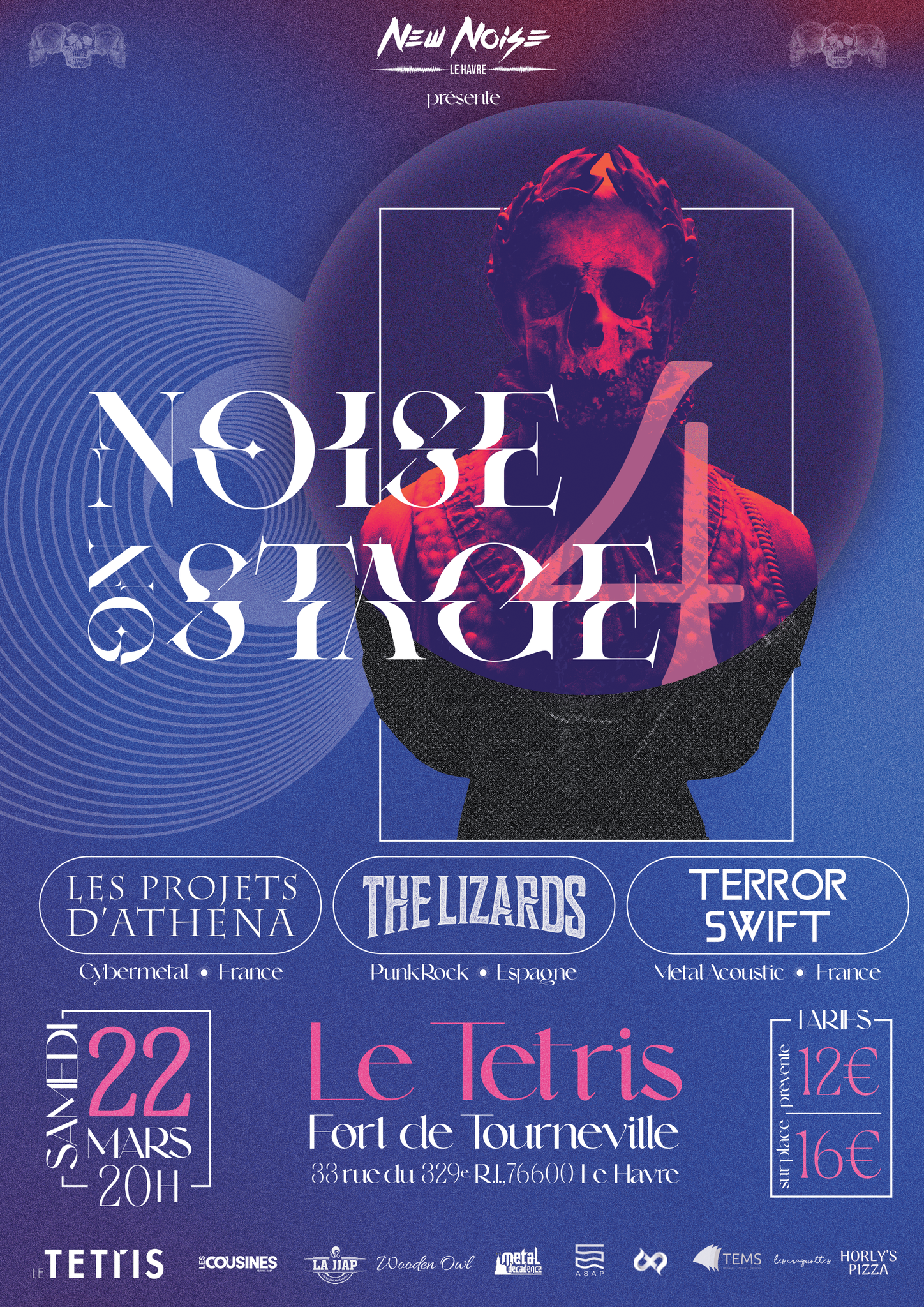 4e édition - 15 Février 2025 - The Lizards // Les Projets d'Athéna // Terror Swift